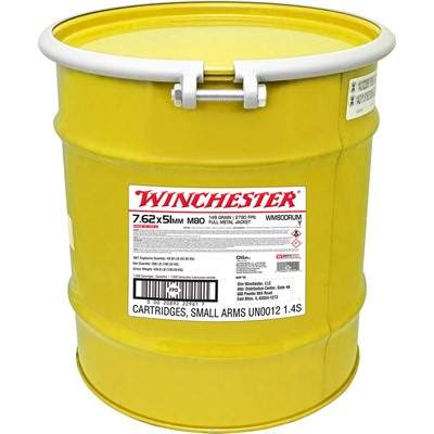 Winchester USA WHITE BOX .308 Win / 7.62x51mm 149 grain Full Metal Jacket ammunition