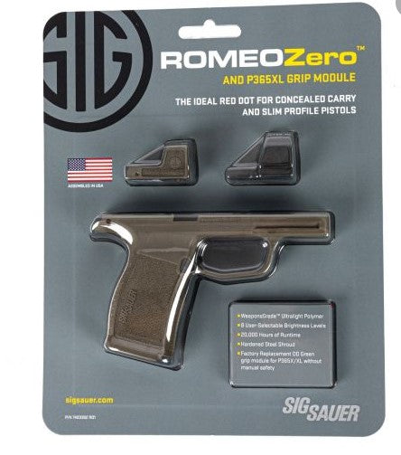 SIG RomeoZero OD Green Grip Module Kit & Romeo Zero Combo