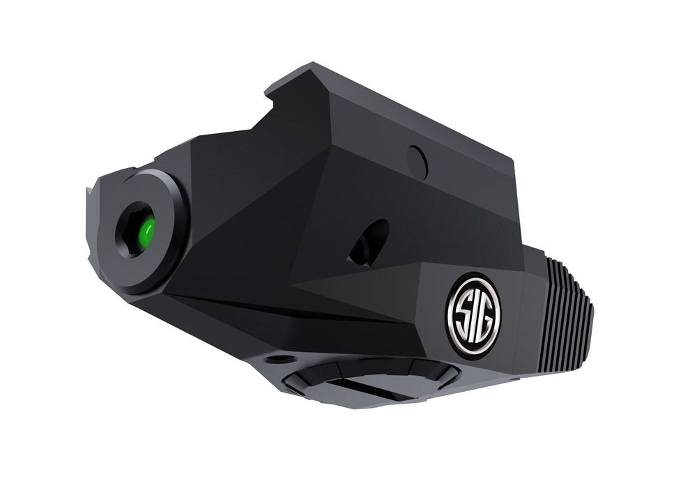 LIMA1 Black Rail Mounted Green Laser