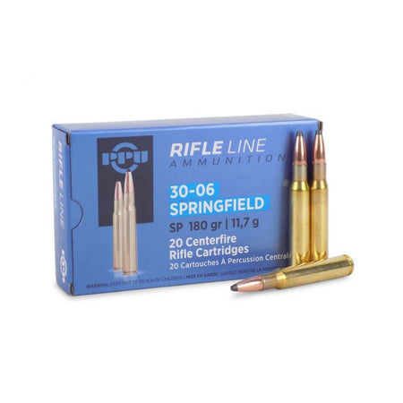 Prvi Partizan PPU .30-06 Springfield 180 grain Soft Point ammunition