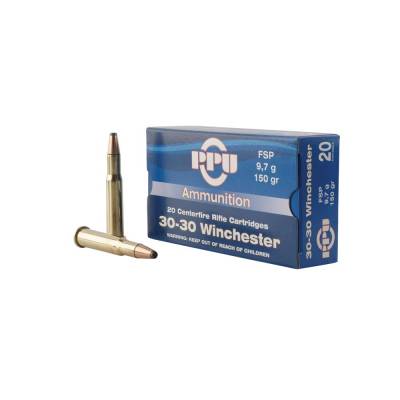 Prvi Partizan PPUCenterfire .30-30 Winchester 150 grain Flat Soft Point ammunition