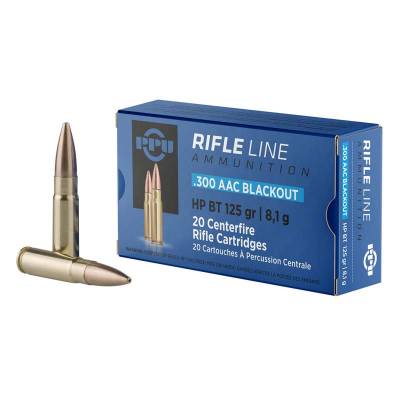 Prvi Partizan PPUCenterfire .300 AAC Blackout 125 grain Hollow Point Boat Tail ammunition