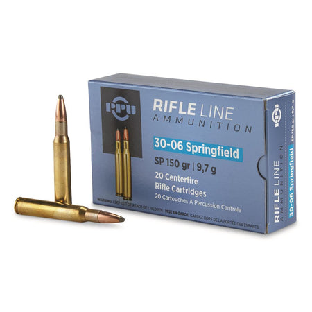 Prvi Partizan PPUCenterfire .30-06 Springfield 150 grain Soft Point ammunition