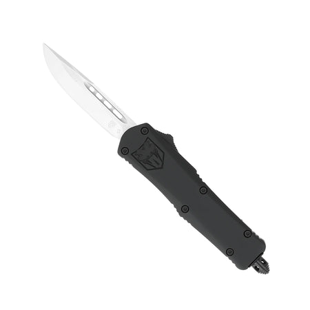 CobraTec Small Black FS-3 Drop Point OTF Pocket Knife