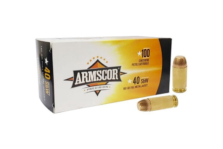 Armscor  .40 S&W 180 grain Full Metal Jacket ammunition