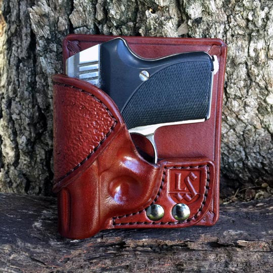 Mahogany Leather RH Holster for LW Seecamp by BearCreek