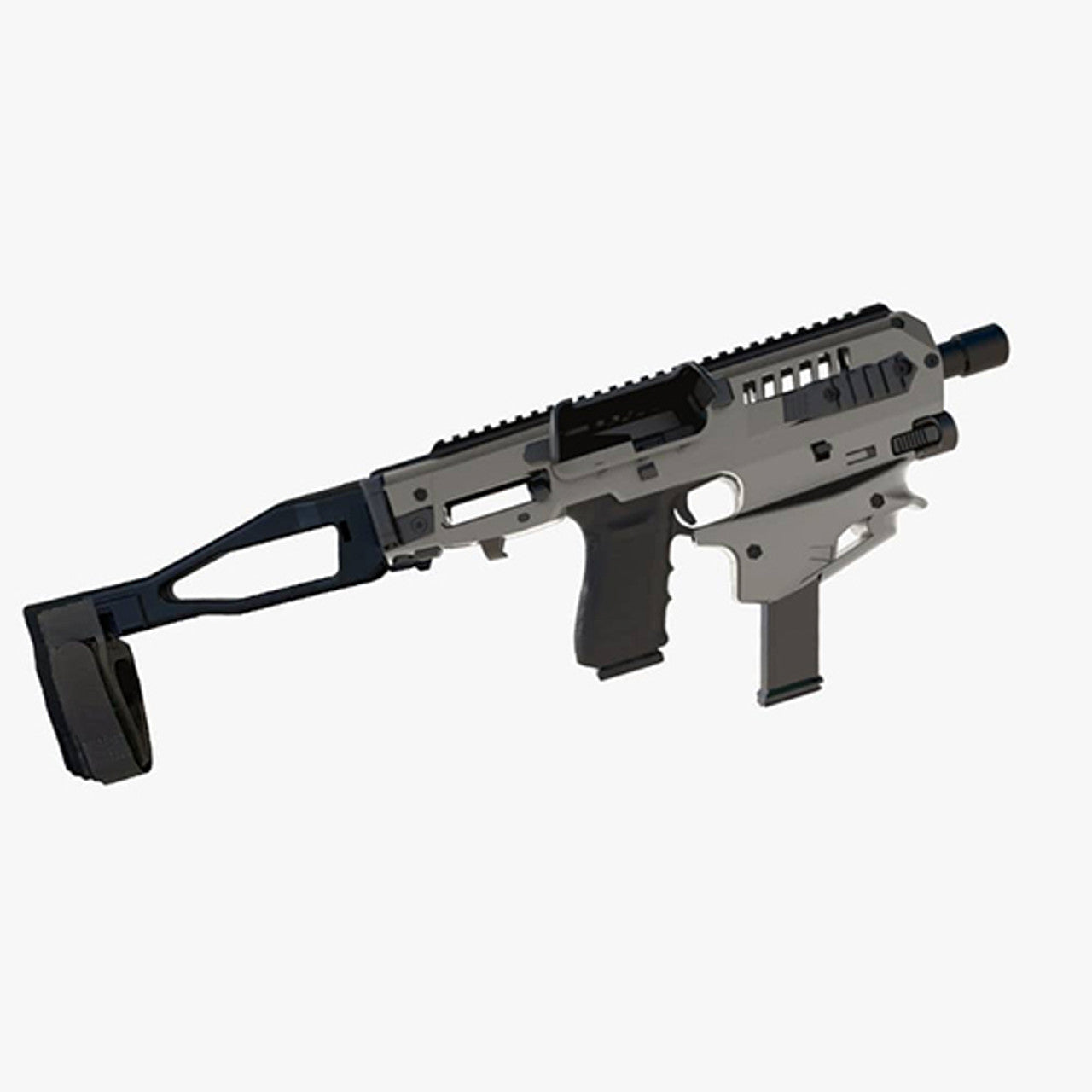 CAA Glock 34/35/41 Micro Conversion Kit in Gray