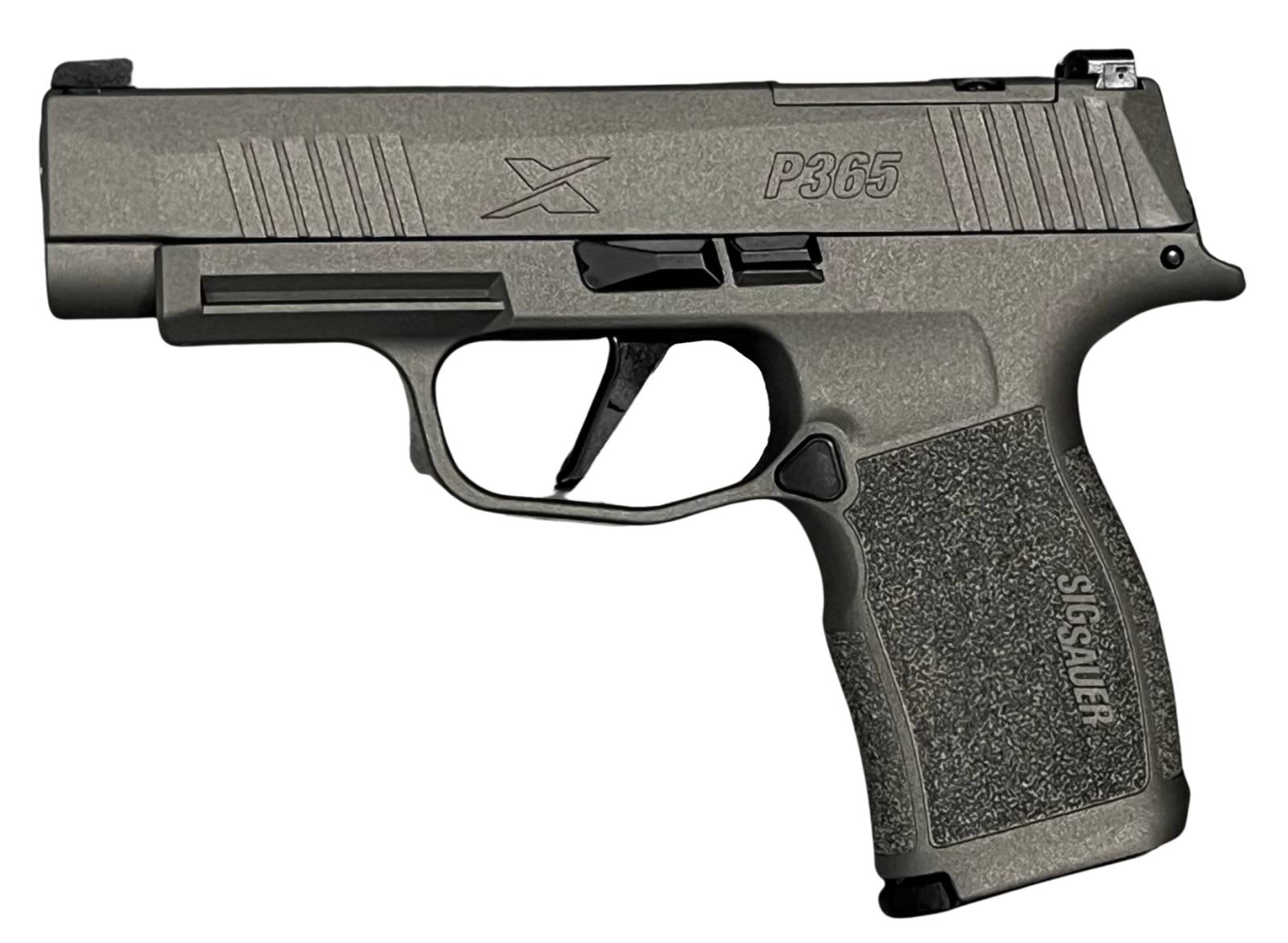 dSIG SAUER P365XL 9MM 3.7" PSTL TNGSTN 2-12RD OPTC PLTE COVER