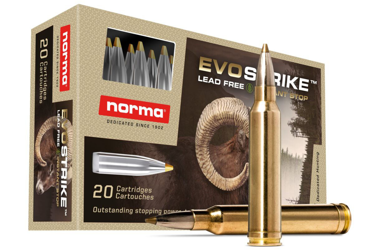 NORMA EVOSTRIKE .300 Winchester Mag 139 grain Polymer Tip ammunition