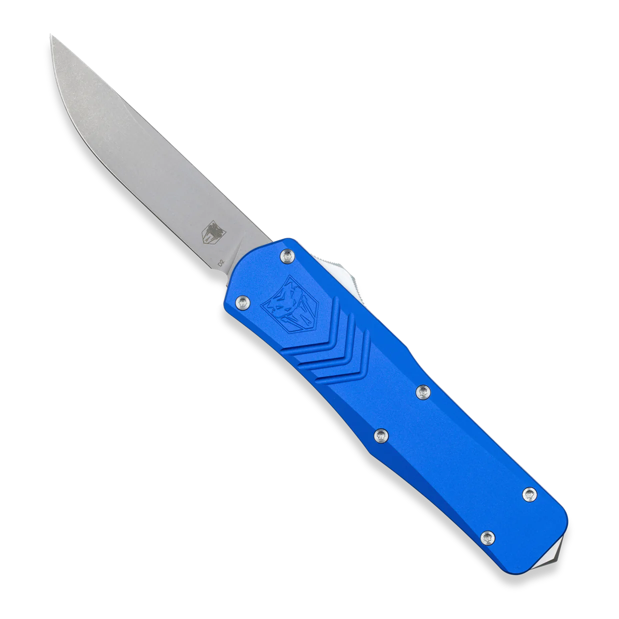 CobraTec Medium Blue FS-X Gen 2 Drop Point OTF Knife
