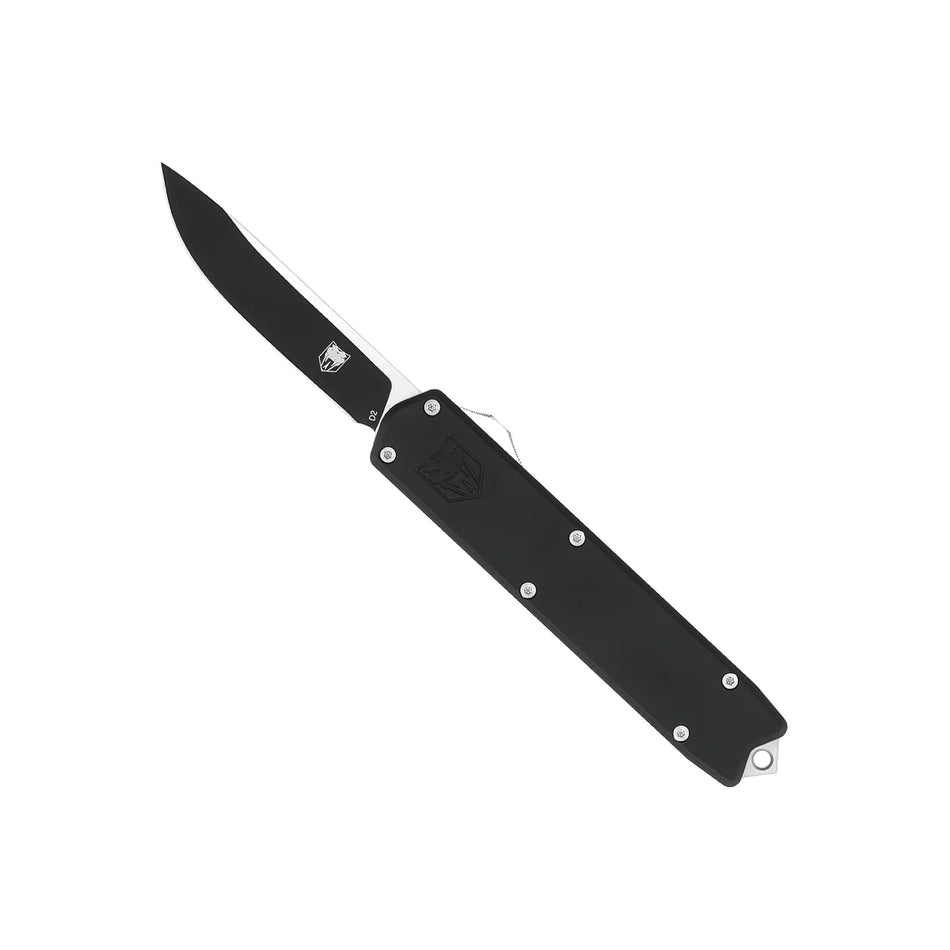 CoBRATec Dominator OTF Knife Medium Black