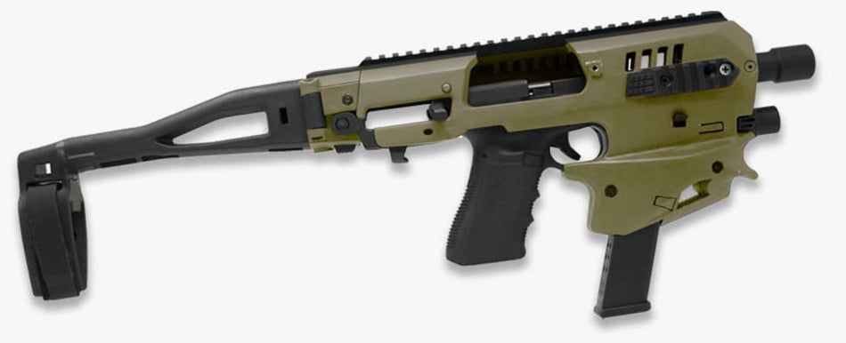 CAA Gen2 MCK Long Stabilizer Conversion Kit for Glock 43/43X/48 OD Green