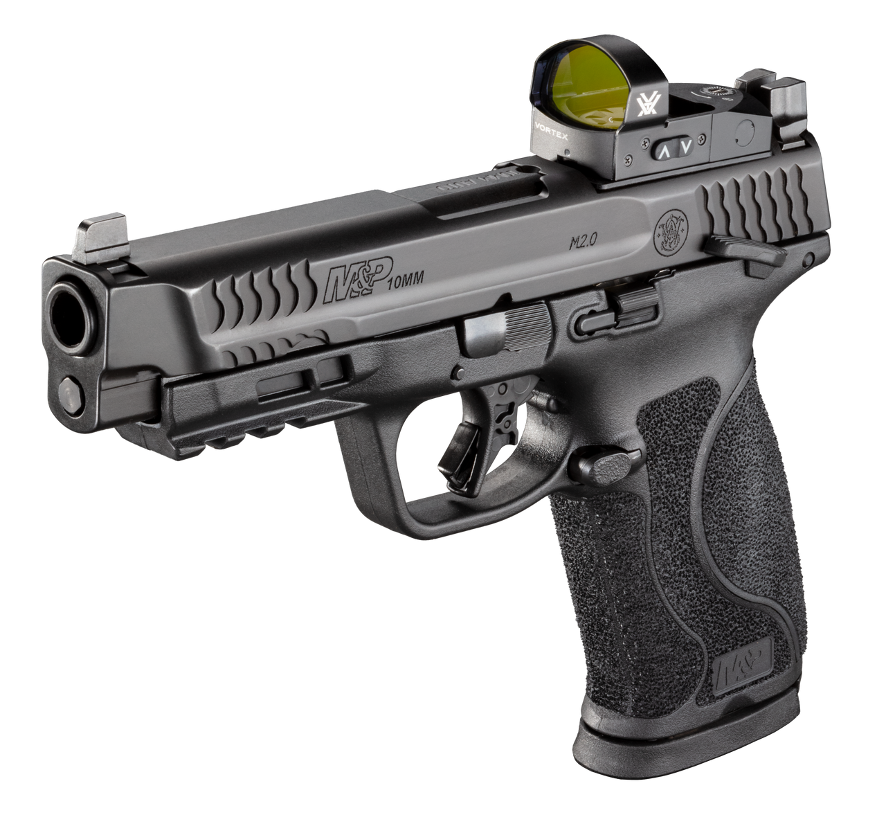 dSMITH & WESSON M&P10 M2.0 10MM PSLT 4.6" OR W/ VORTEX VENM