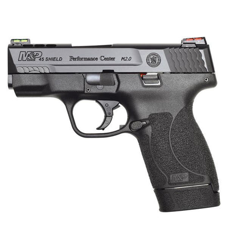 dSMITH & WESSON PC M&P 45 SHIELD M2.0 PORTED NTS 45ACP 3.3" BLK 7RD