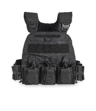 Guard Dog Pitbull Black Plate Carrier Adjustable Fit