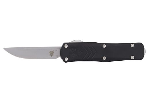 CobraTec Small Black FS-X Gen 2 Drop Point OTF Pocket Knife