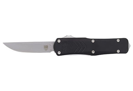 CobraTec Small Black FS-X Gen 2 Drop Point OTF Pocket Knife