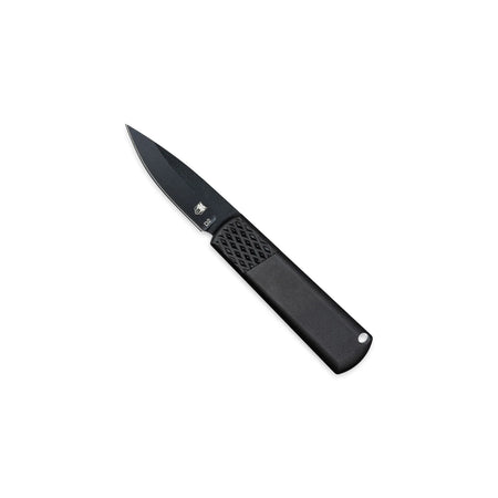 CobraTec Black Compact Hidden Release Automatic Knife 1.9" D2 Blade