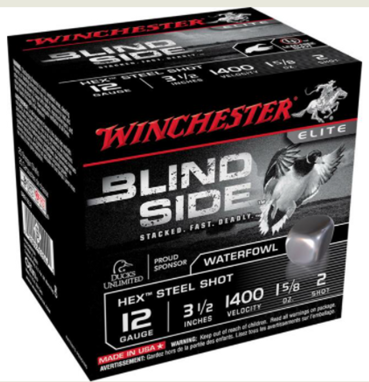 Winchester  Shotgun Ammo 12 Gauge 3.5 in 1-5/8 oz #2