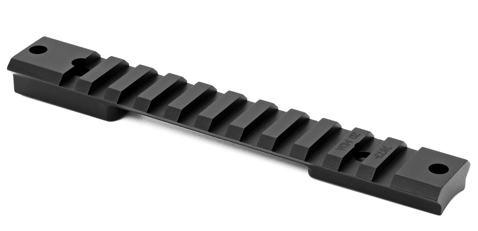 Warne 20MOA Aluminum Rail Mount Remington 700 Short Action