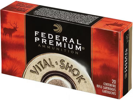 Federal VITAL SHOK Hunting Medium Game .260 Remington 120 grain Nosler Ballistic Tip ammunition