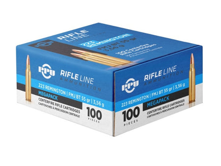 Prvi Partizan RIFLE LINE .223 Remington 55 grain Full Metal Jacket Boat Tail ammunition