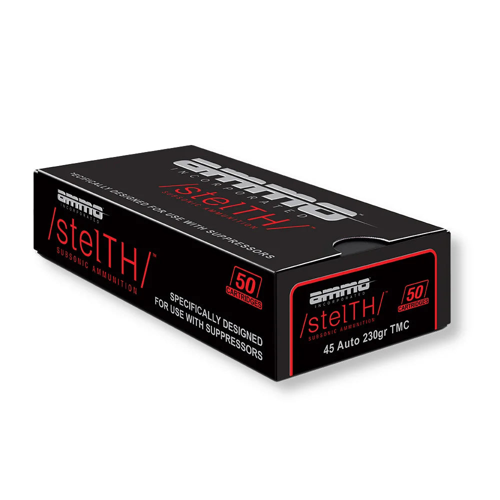 Ammo Inc stelTH Total Metal Case 230 Grain .45 ACP/Auto 757 fps