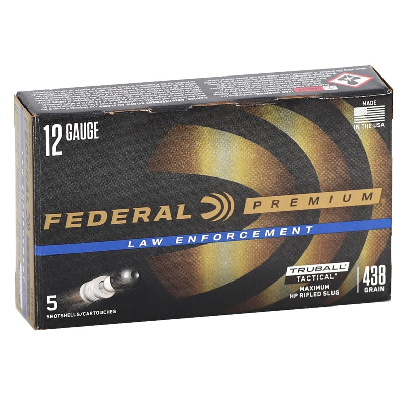 Federal TACTICAL Shotgun Ammo 12 Gauge 2.75 in 1 oz Slug