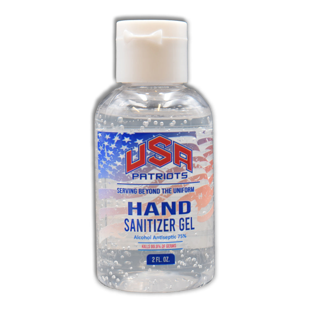 USA Patriots 2oz Sanitizer Gel - Must Buy 50 in Case