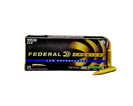 Federal LE 223 Remington 55 Grain Tactical TRU Sierra Boat Tail Hollow Point(BTHP)