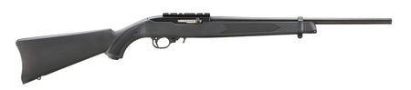 dRUGER 10/22 CARBINE 22LR 18.5" BBL, BLUED/BLACK SYNTHETIC 1-10RD