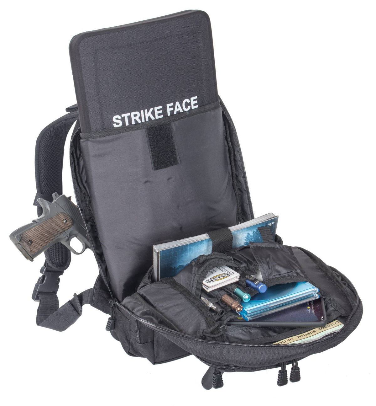 Voodoo Tactical Deluxe Discreet Travel Bag Black Color