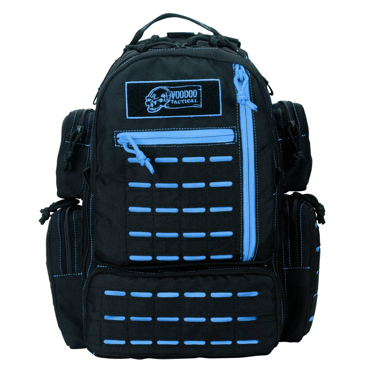 Voodoo Tactical Mini Tobago Pack Die Cut MOLLE Black Blue Edition