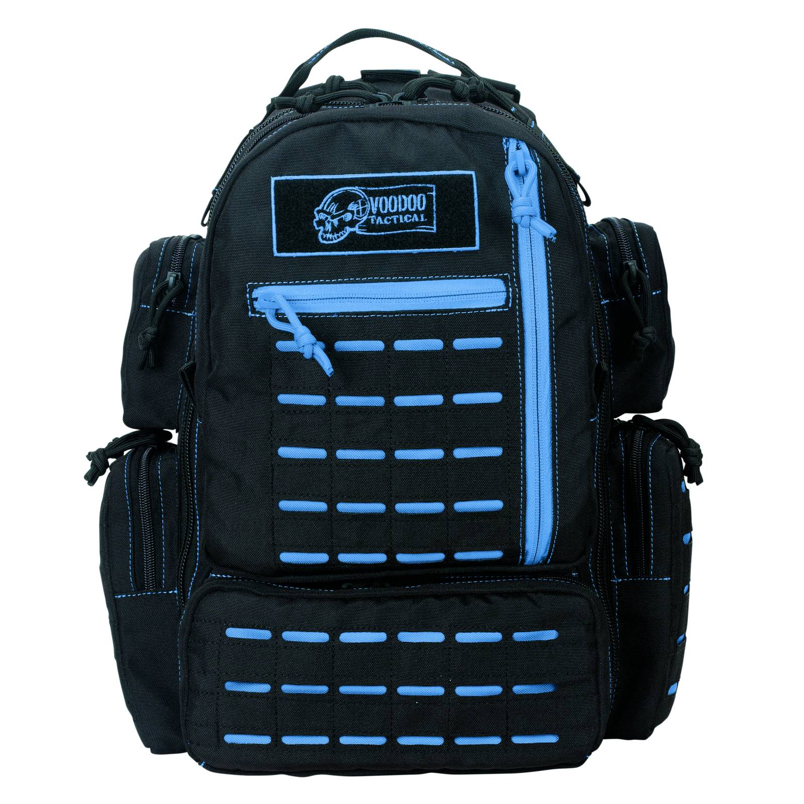 Voodoo Tactical Mini Tobago Pack Die Cut MOLLE Black Blue Edition