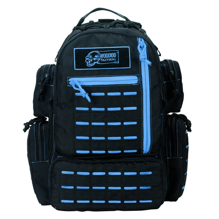 Voodoo Tactical Mini Tobago Pack Die Cut MOLLE Black Blue Edition