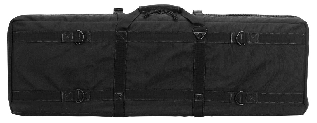 Voodoo Tactical Padded Weapons Case 36" Die Cut MOLLE Black/Gray