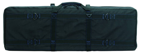 Voodoo Tactical Padded Weapons Case 36" Die Cut MOLLE Black/Blue