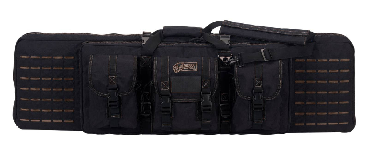 Voodoo Tactical Padded Weapons Case 42" Die Cut MOLLE Black/Coyote