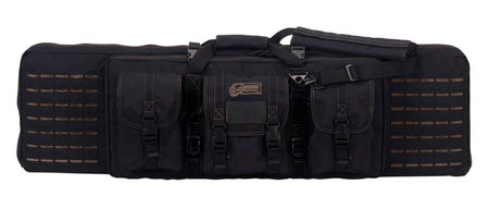Voodoo Tactical Padded Weapons Case 42" Die Cut MOLLE Black/Coyote