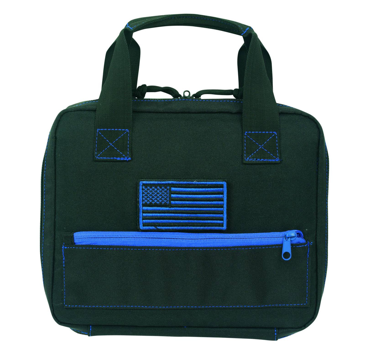 Voodoo Tactical Black and Blue Custom Series Handgun Case
