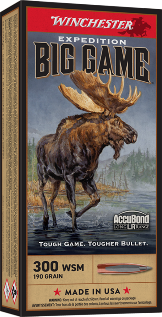 Winchester Expedition Big Game .300 WSM 190 grain Nosler AccuBond Long-Range ammunition