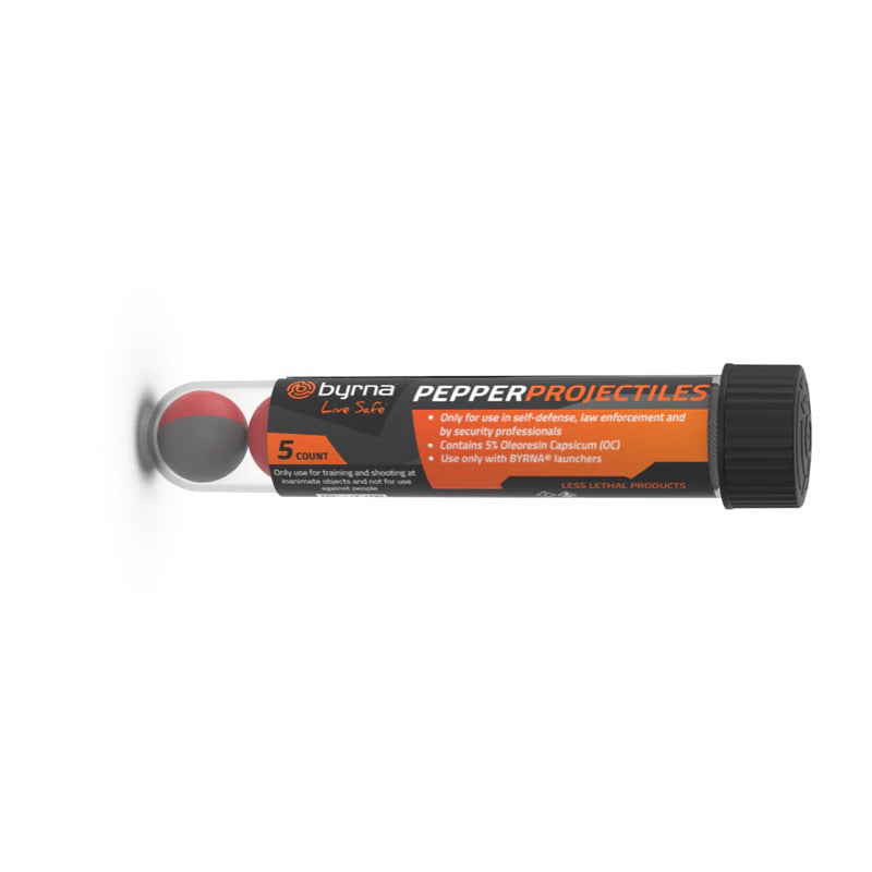 Byrna Pepper Projectiles Pack of 5