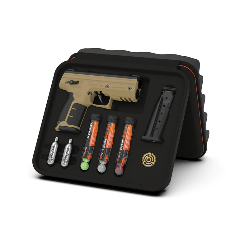 Byrna SD Personal Security Launcher Kit in Tan