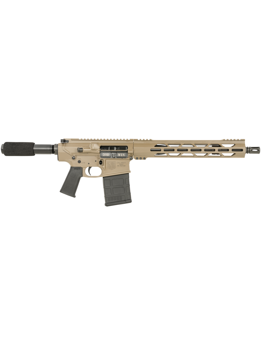dDIAMONDBACK DB10 308WIN 13.5" PSTL 13" MLOK FDE 1-20RD