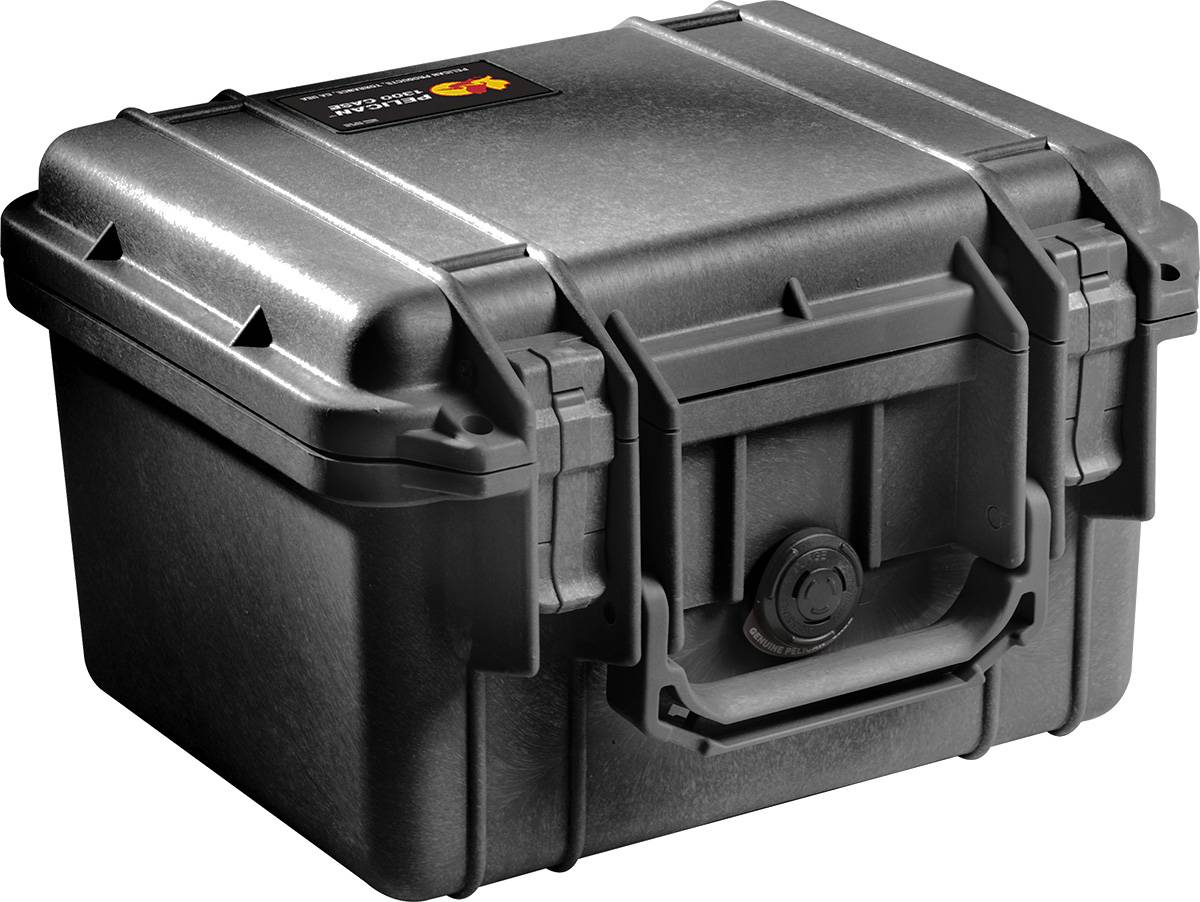 Pelican Black 1300 Protective Hard Case with Foam