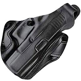 DeSantis Quick Chek Scabbard Outside Waistband Holster for Glock 19/23/32 LH Black