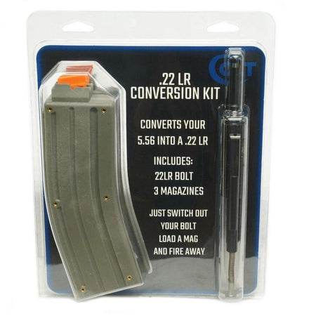 Colt .22LR AR-15 Bolt Conversion Kit with Three 25-Round Magazines
