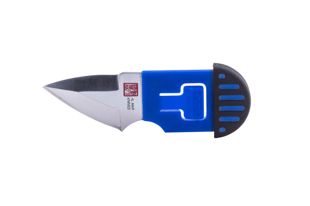 Al Mar Stinger Pocket Knife Blue & Black Handles