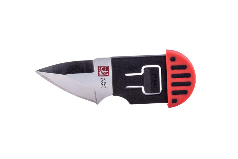 Al Mar Stinger Pocket Knife Red & Black Handle