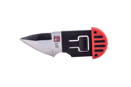 Al Mar Stinger Pocket Knife Red & Black Handle